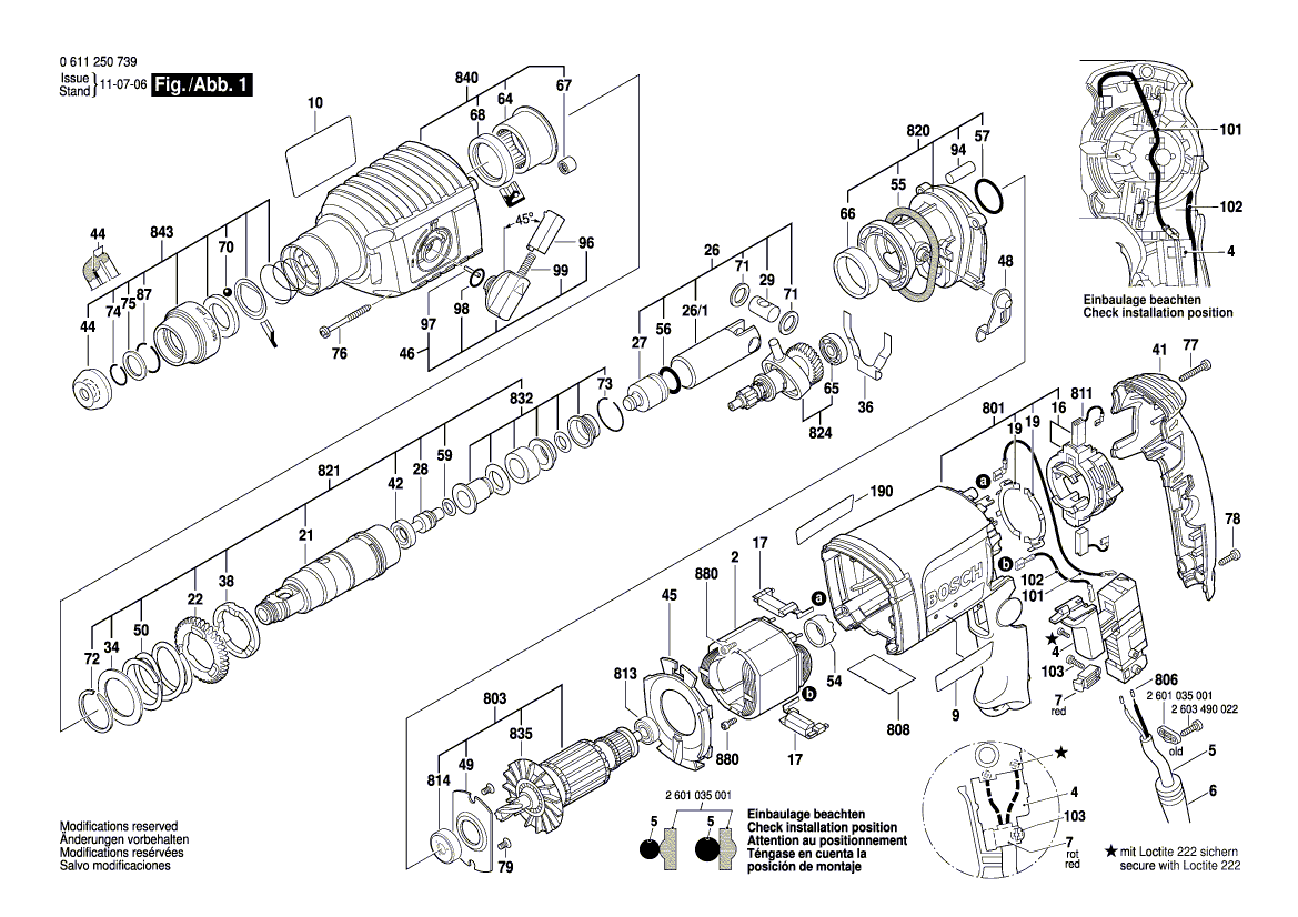 New Genuine Bosch 1601329040 Tensioning Bracket