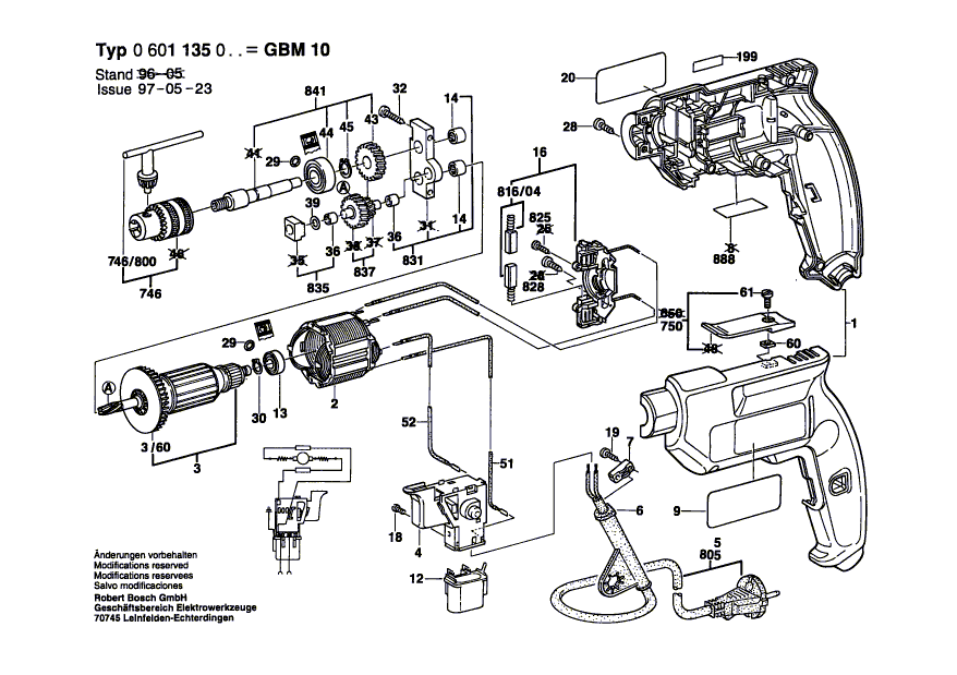 Neues echtes Bosch 2604448136 Anschlusskabel