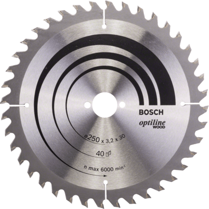 New Genuine Bosch 2608640728 Optiline Wood Circular Saw Blade