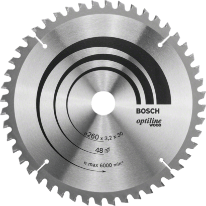 New Genuine Bosch 2608641202 Optiline Wood Circular Saw Blade