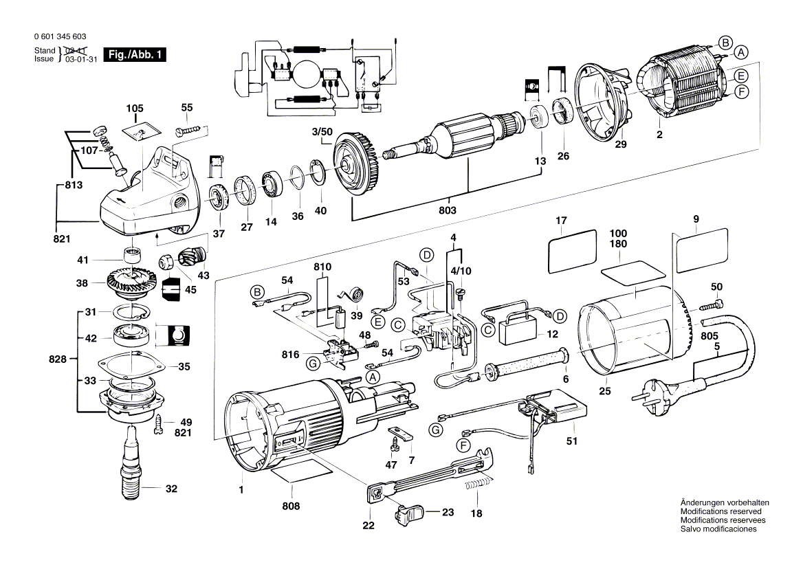 Neues echtes Bosch 1604220220 Feld