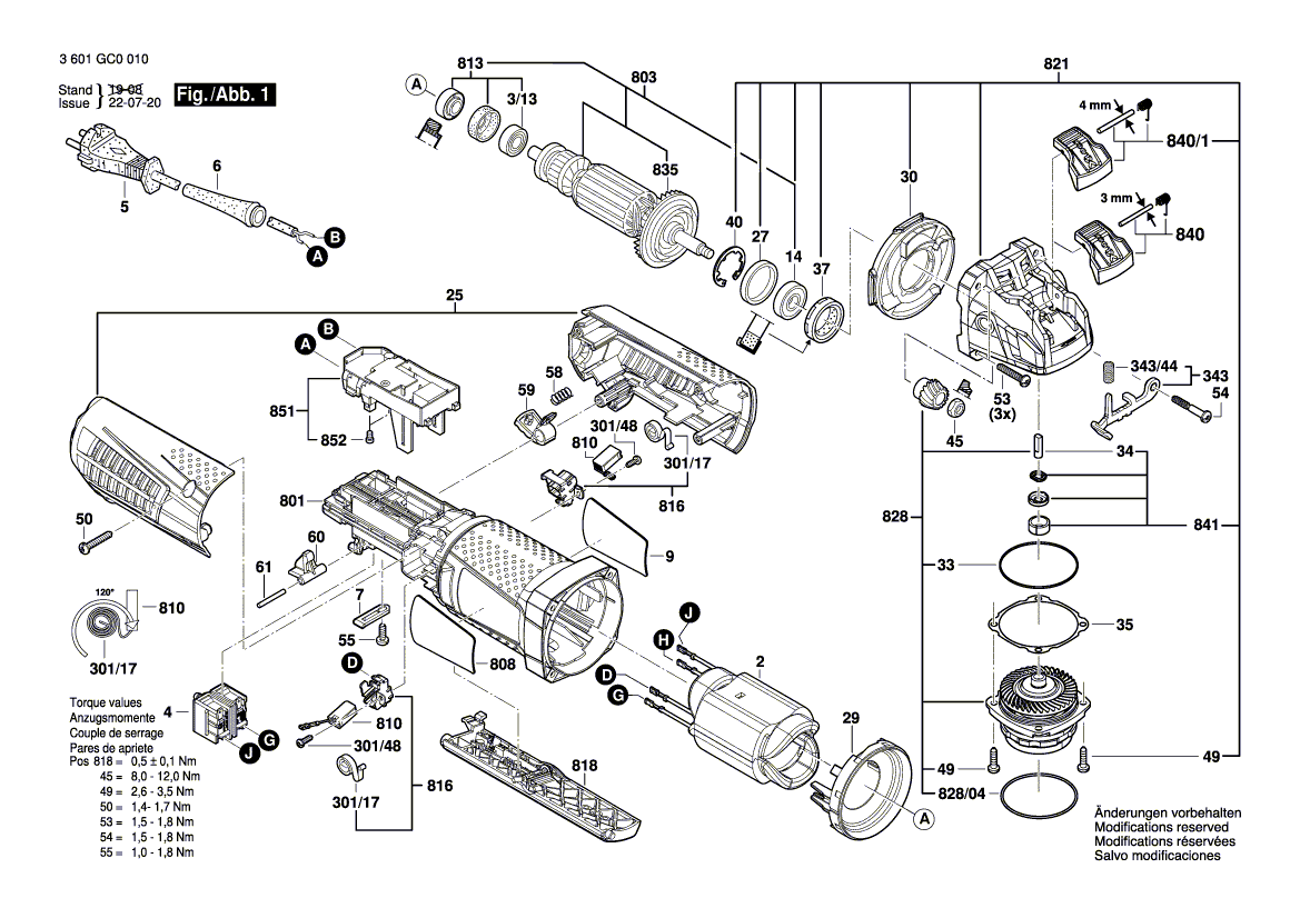 Nieuwe echte Bosch 1604220479 Field