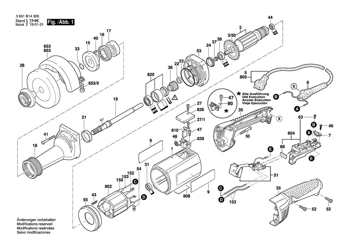 Neuer echter Bosch 3603301010 Schneller Verriegelungsflansch