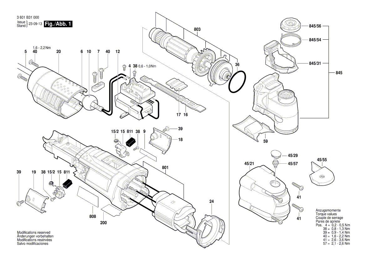 Neue echte Bosch 2609199344 Wohnungsbaugruppe