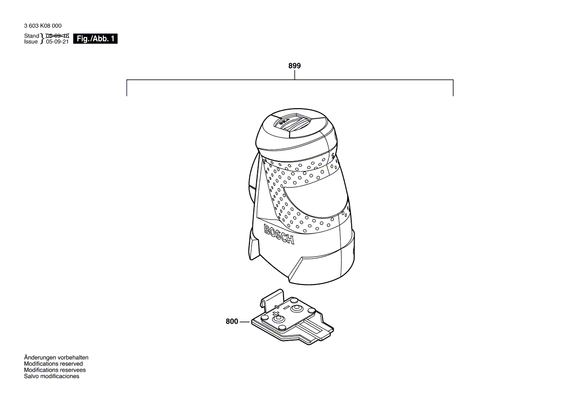 New Genuine Bosch 1609203R88 Battery Cover