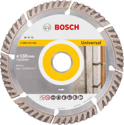 New Genuine Bosch 2608615061 Standard for Universal Diamond Cutting Disc