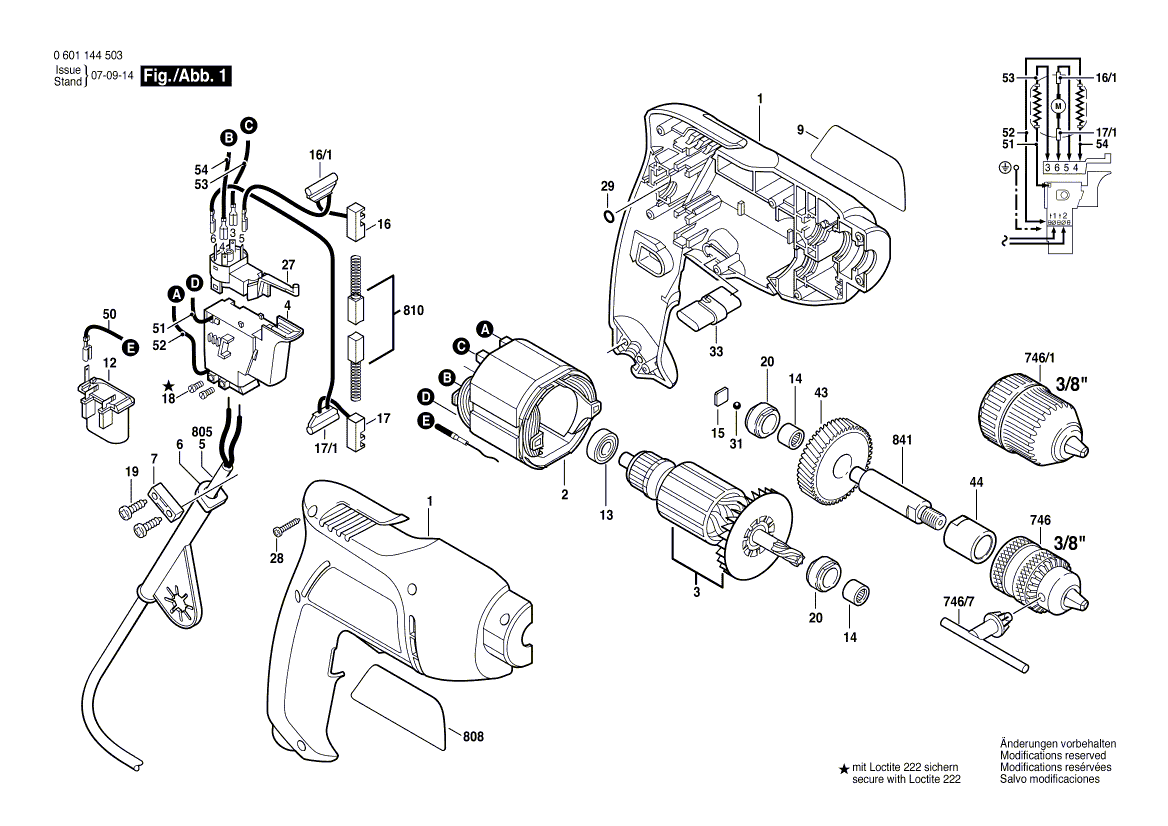 Nouveau véritable bosch 2603435065 Vis de taraudage