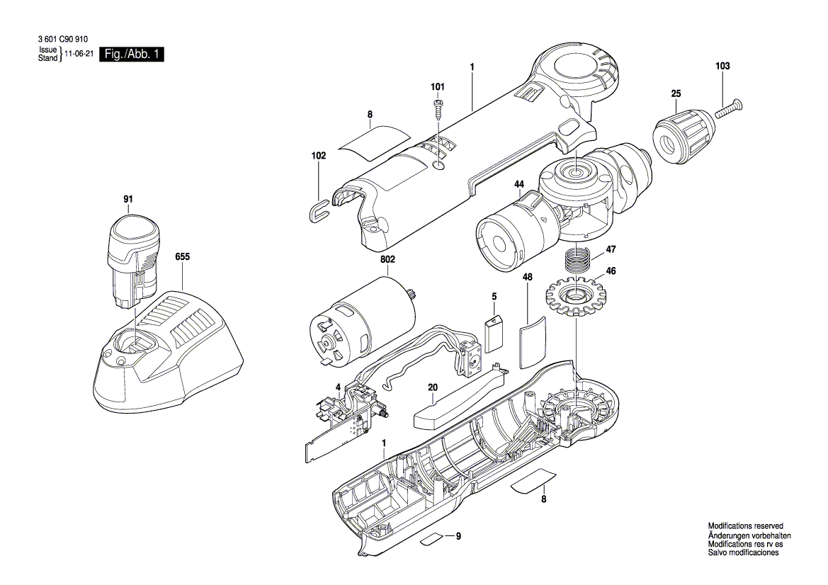 Neues echtes Bosch 2610014403 Klebstoffetikett