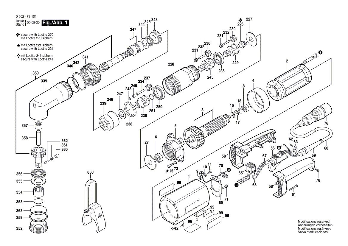 Новый подлинный Bosch 1603402002 SET VINT