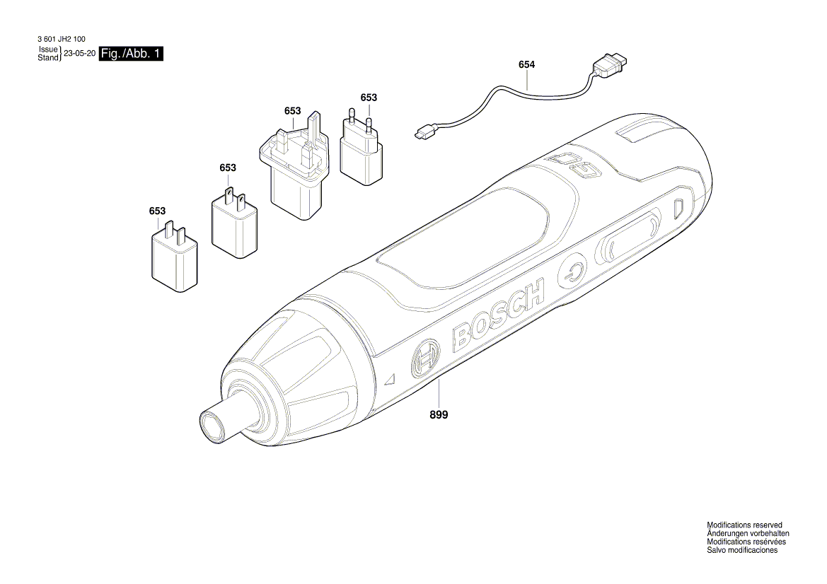 Neue echte Bosch 1600A01RH6 Feder