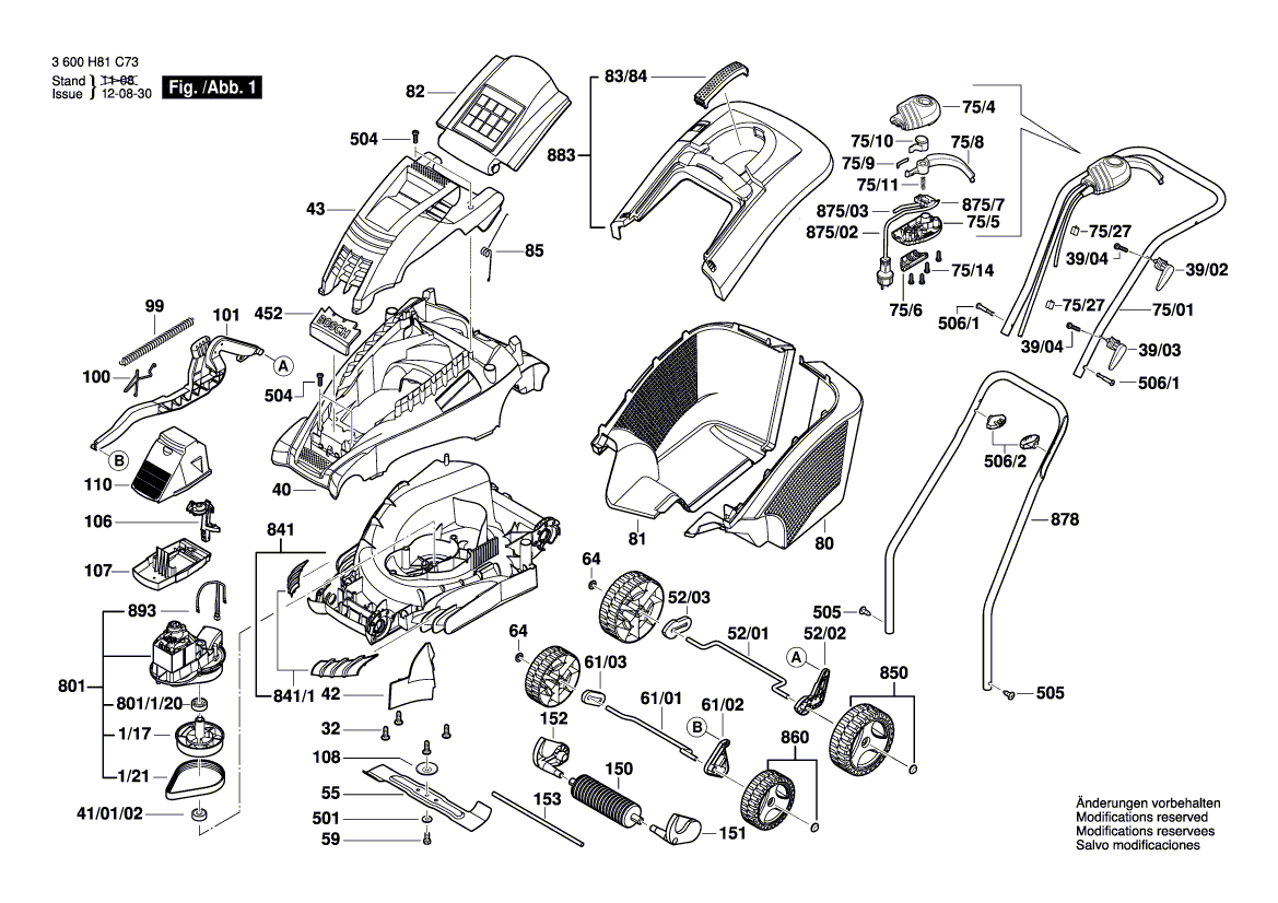 Neues echtes Bosch F016103602 Anschlusskabel