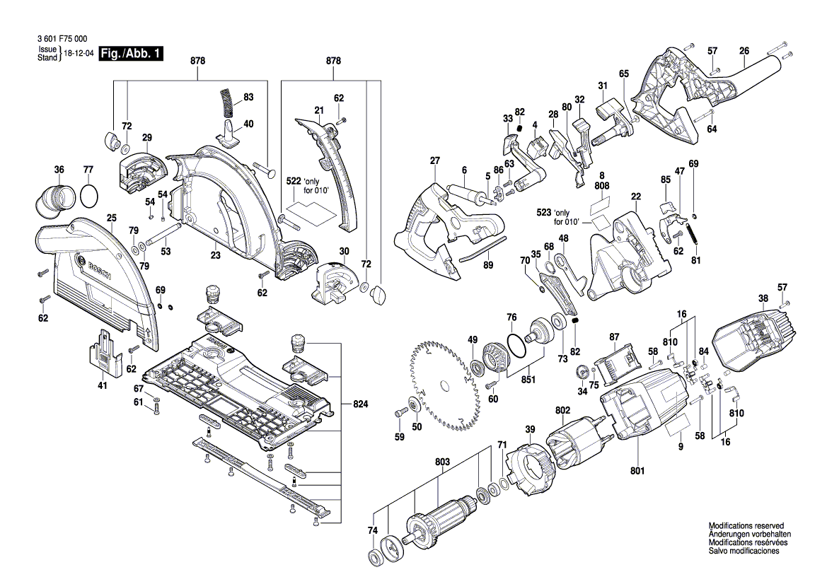 Nieuwe echte Bosch 16058065WK Gear Housing