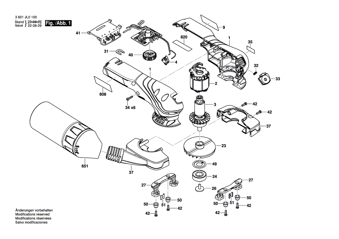 Новая подлинная ручка зажима Bosch 1600A029KK