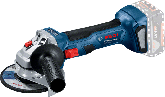 Новый подлинный Bosch 06019H9001 GWS 18V-7 Профессиональный беспроводной угловой шлифовка