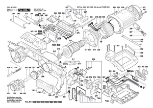 New Genuine Bosch 1619P04122 Housing Cover