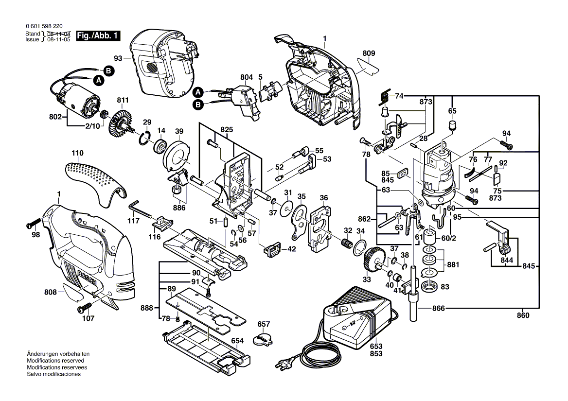 Neue echte Bosch 2601098096 Work Board