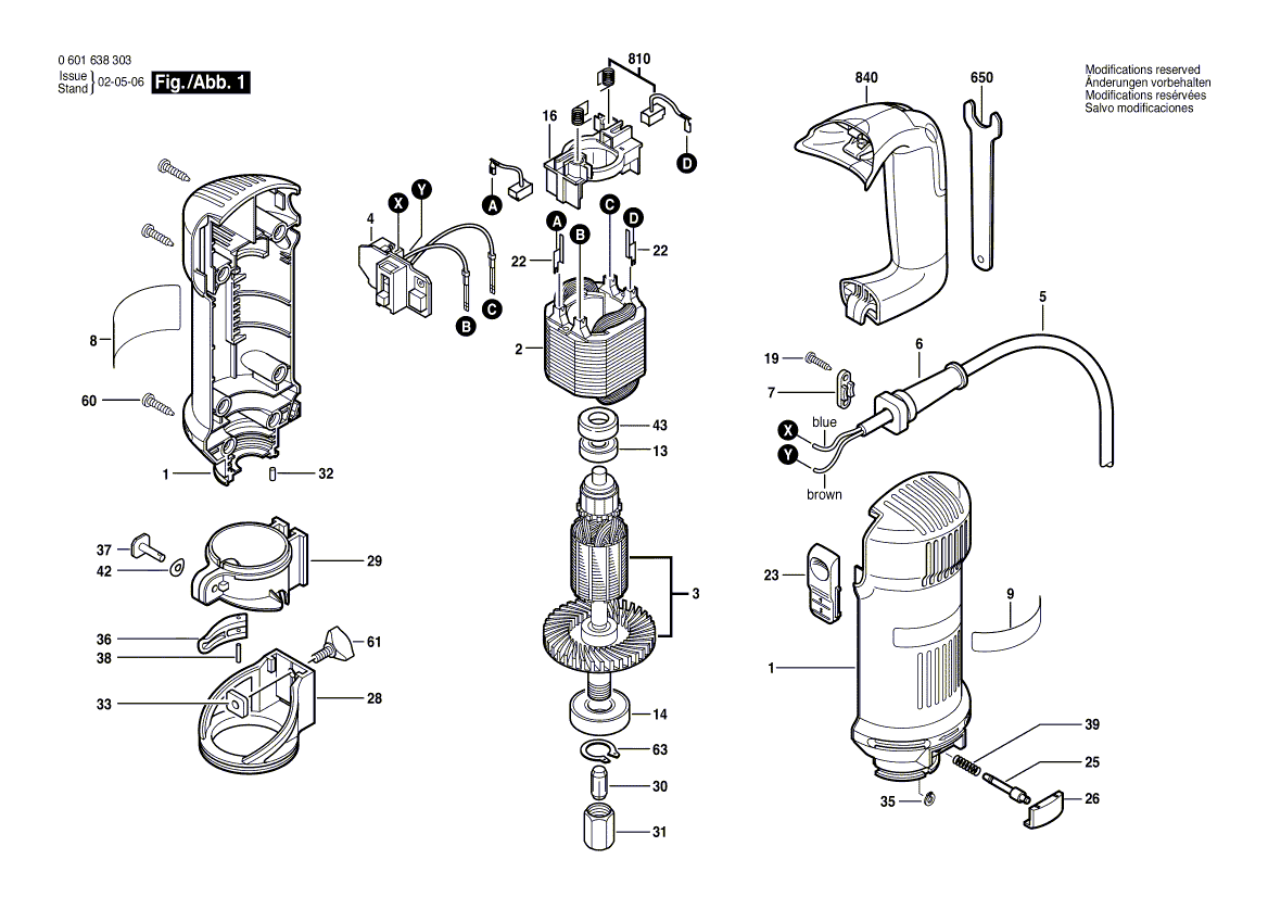 Neue echte Bosch 2615295093 Collet