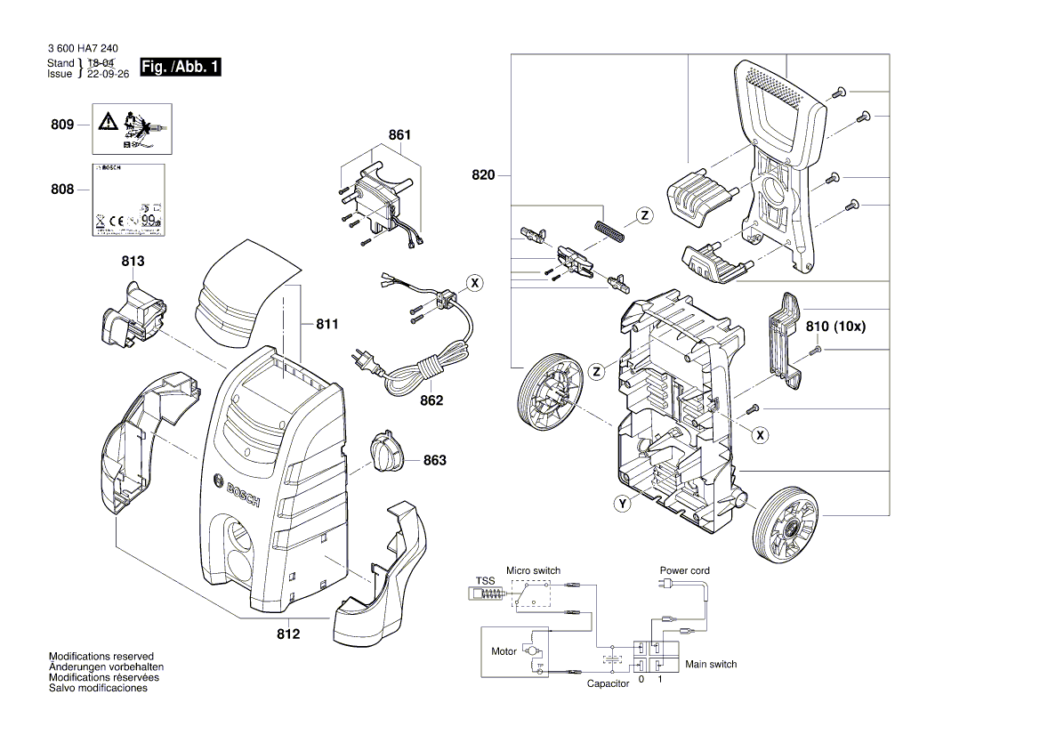 Новый подлинный ротатор Bosch F016F05240