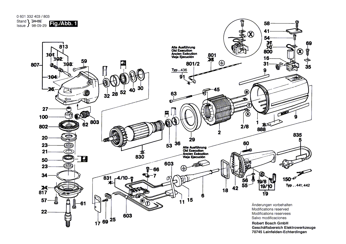 Neues echtes Bosch 1600900028 Rillenkugellager