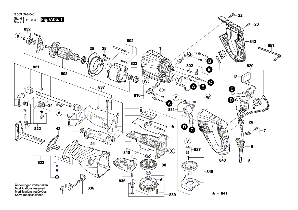 Nouveau champ de Bosch 1619pa1880 authentique