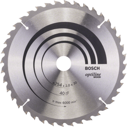 Ny ekte Bosch 2608640438 Optiline Wood Circular Sagblad for gjæresager