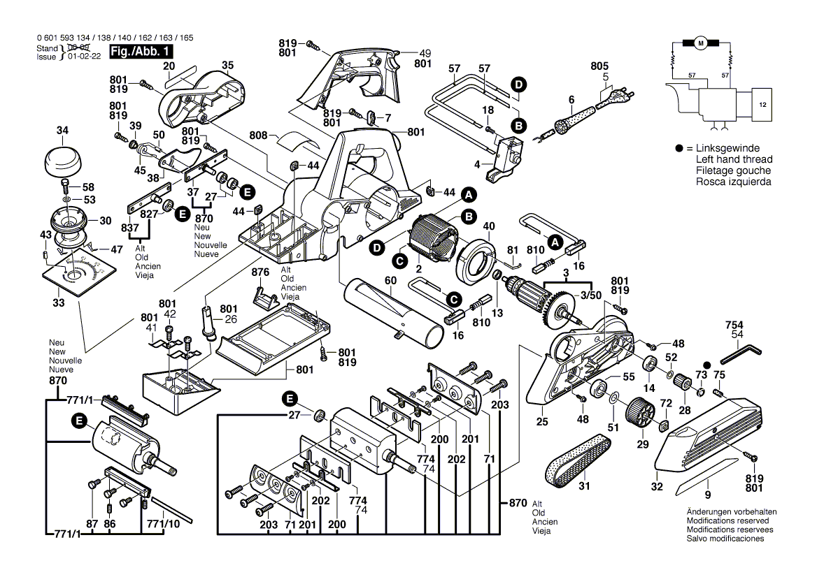 Neue echte Bosch 2608040039 Grip-Spring-Spannung e