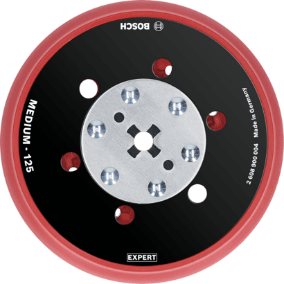 New Genuine Bosch 2608900004 EXPERT Multihole Backing Pad Universal 125 mm For