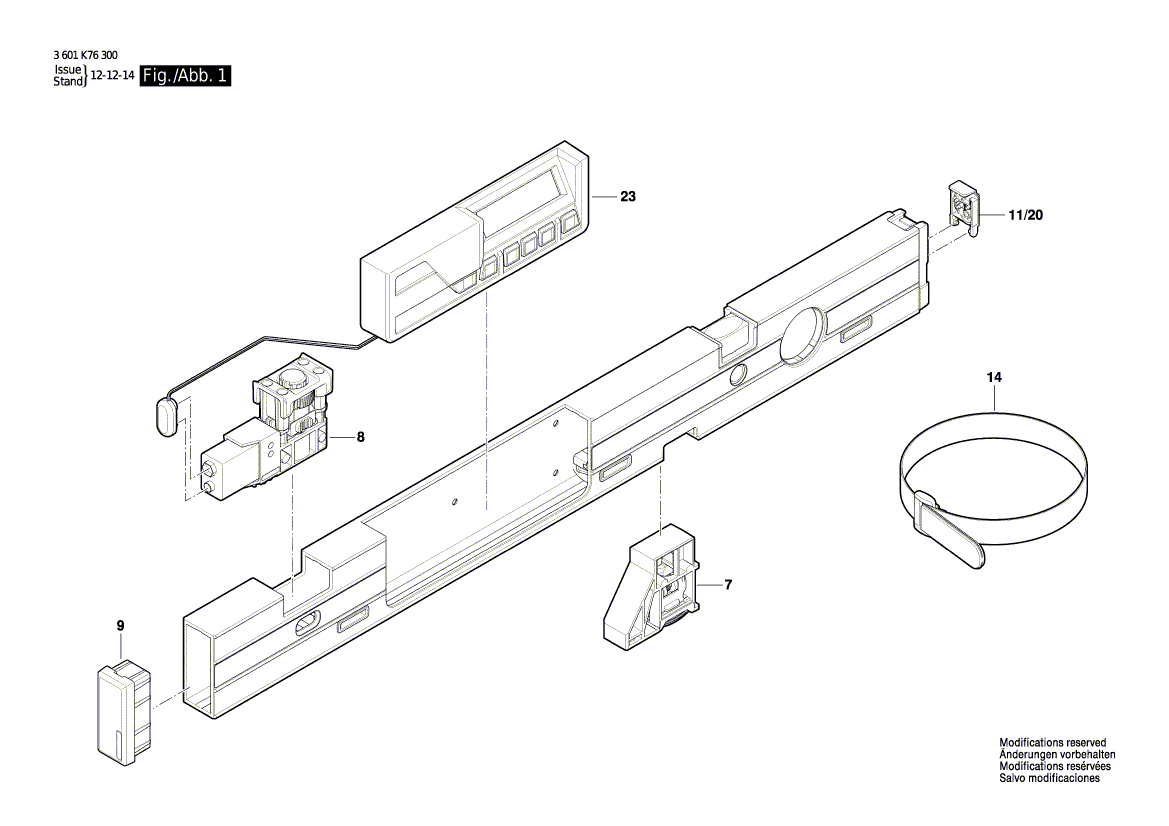 Ny ekte Bosch 1618C0066E Belt