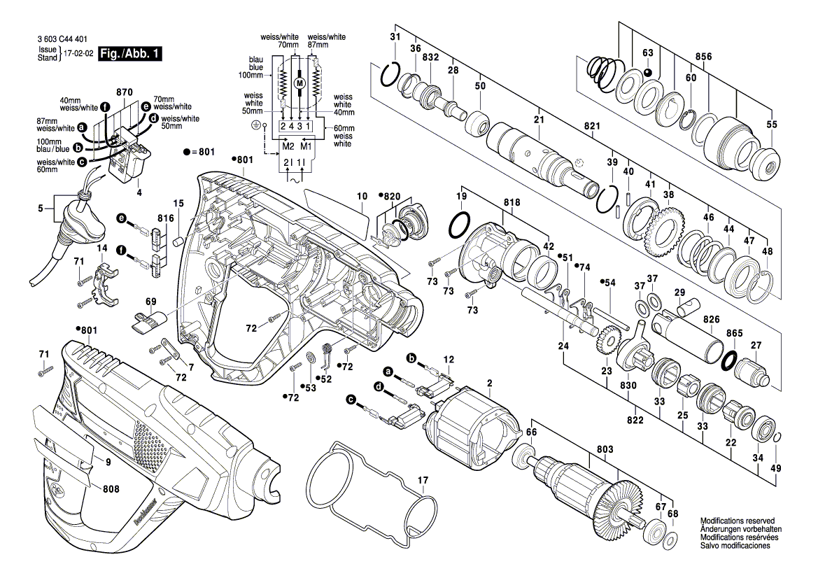 New Genuine Bosch 1619P09777 Housing Set