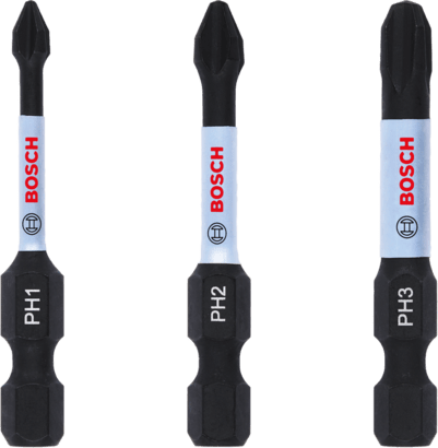 Neue originale Bosch 2608522491 Impact Control Phillips Schraubendreher-Bit-Pack für 