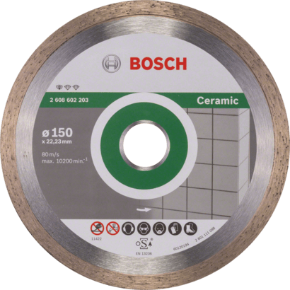 New Genuine Bosch 2608602203 Standard for Ceramic Diamond Cutting Disc