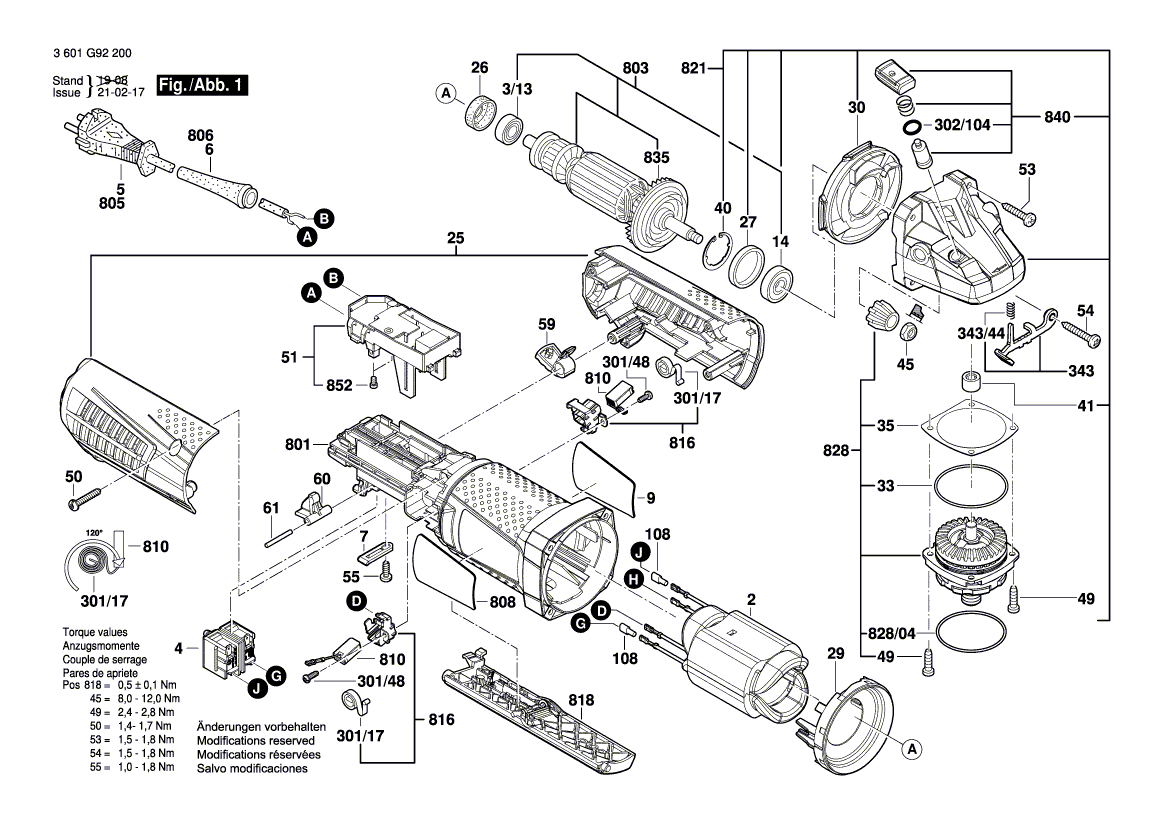 Nieuwe echte Bosch 160111A904 -naamplaatje