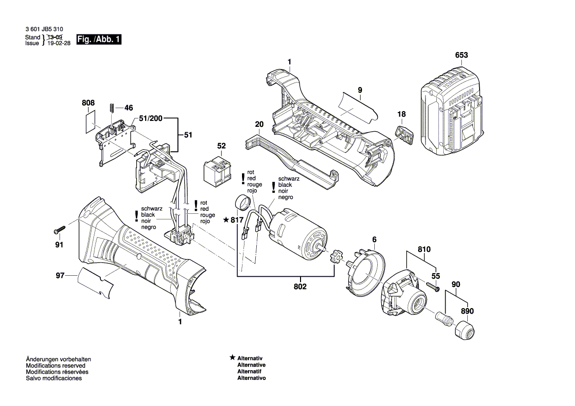 Neue echte Bosch 1602319023 Einstellen von Objekttränen