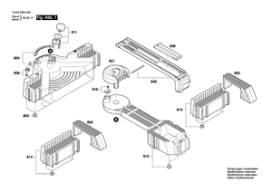 New Genuine Bosch 1619P05825 Anti-Twist Lock