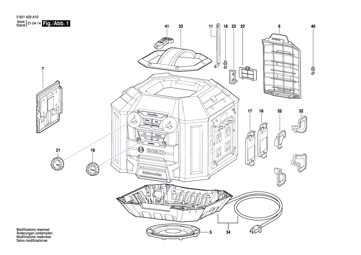 Новый подлинный Bosch 2610034018