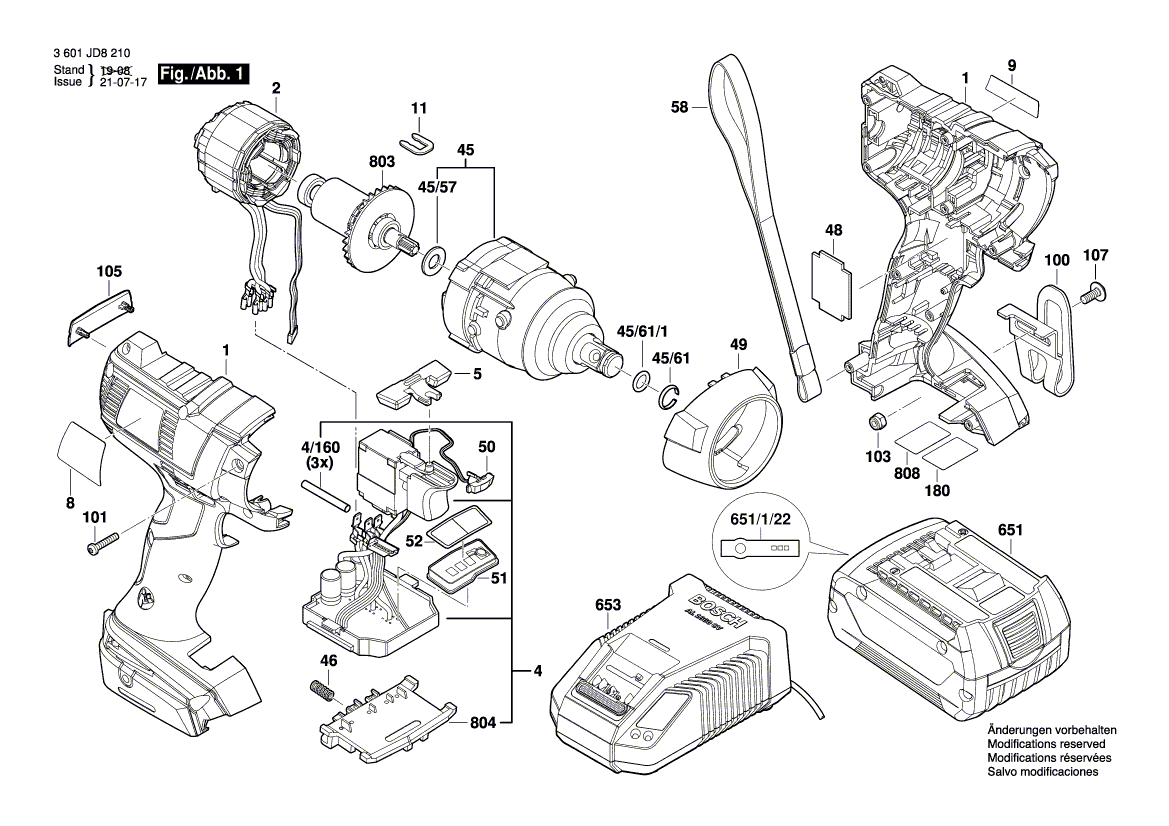 Nieuwe echte Bosch 160111a74m -naamplaatje