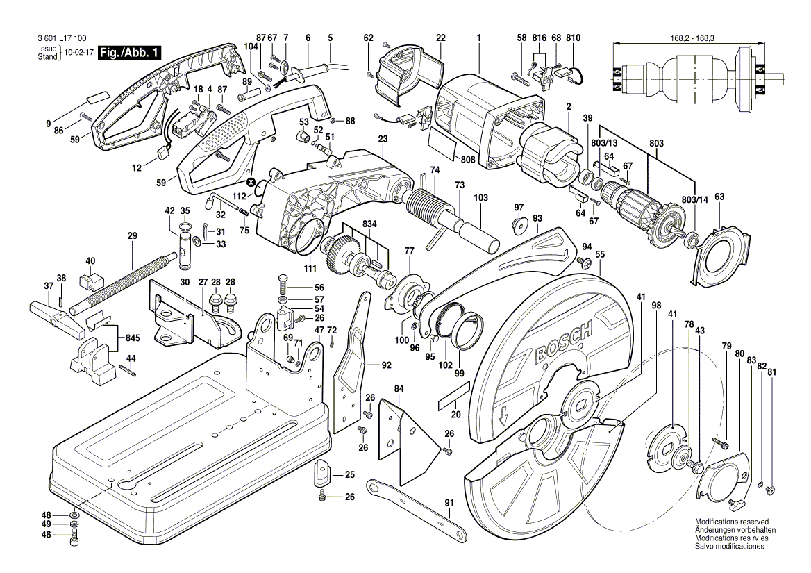 Новый подлинный переключатель Bosch 1609b00002