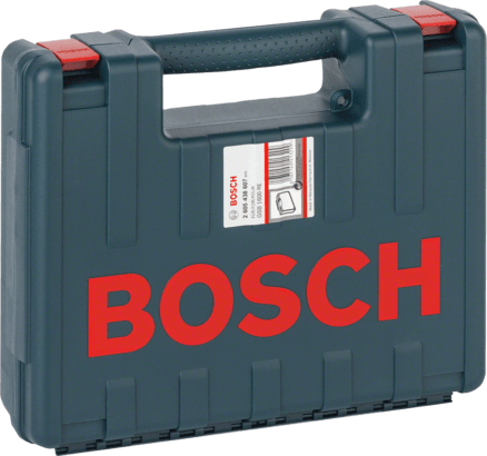 NOUVEAU véritable Bosch 2605438607 Case de transport en plastique pour les exercices / conducteurs rotatifs,