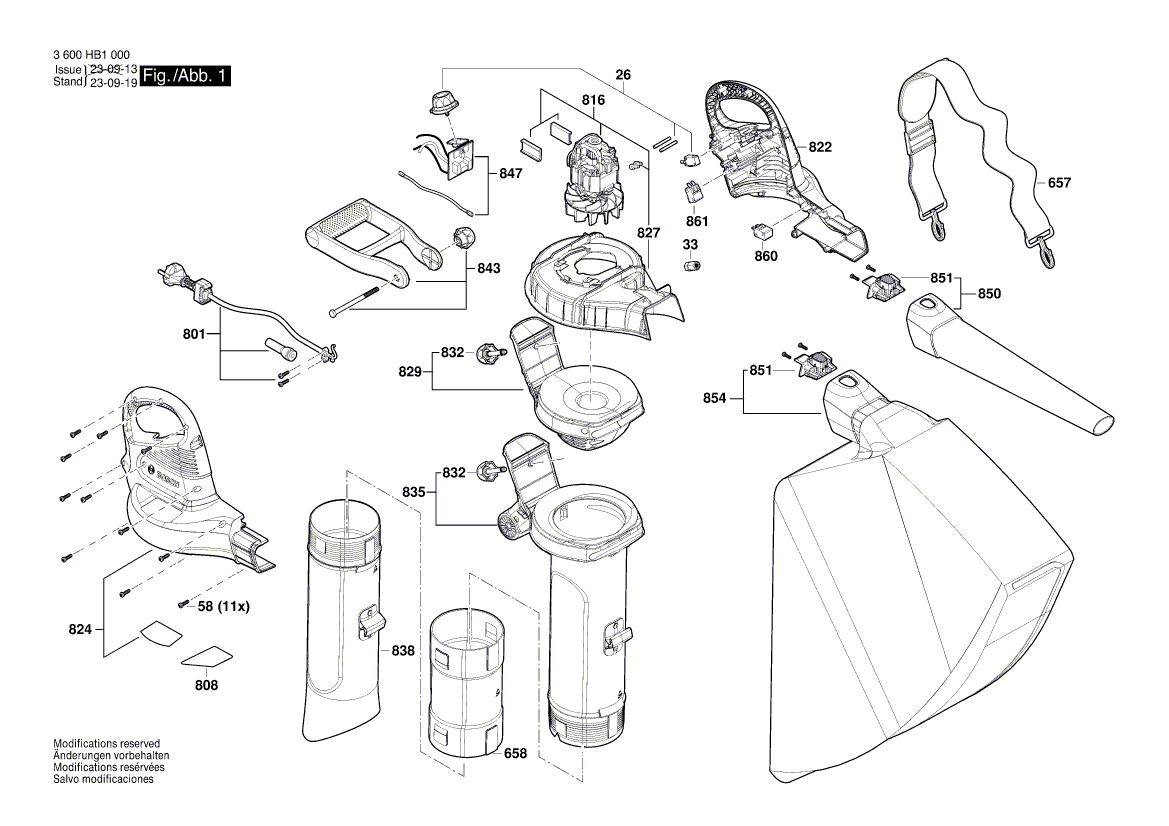 Новое подлинное жилье Bosch F016F05416