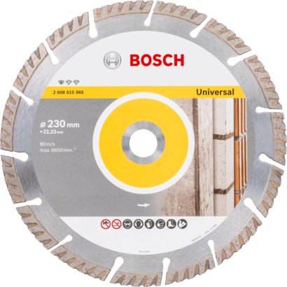 New Genuine Bosch 2608615065 Standard for Universal Diamond Cutting Disc