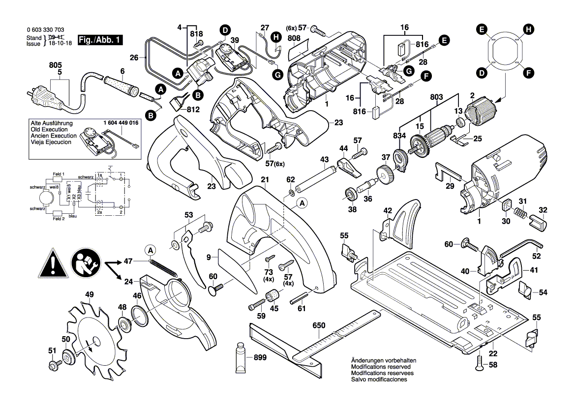 Ny ekte Bosch 1603124133 drivaksel