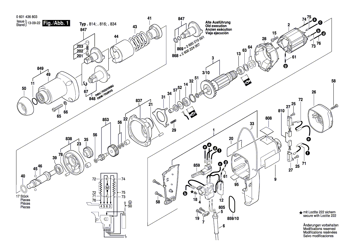 Nieuwe echte Bosch 1604619010 Compressieveer