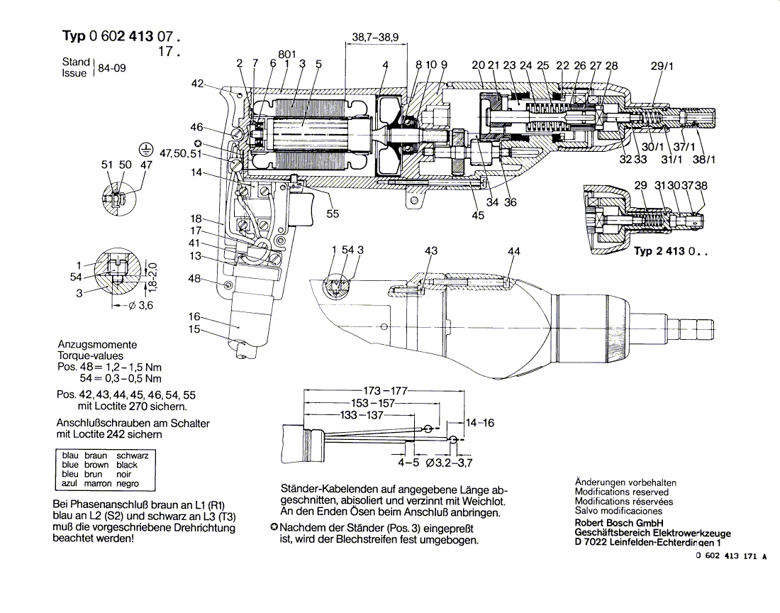 Nieuwe echte Bosch 1604229201 stator