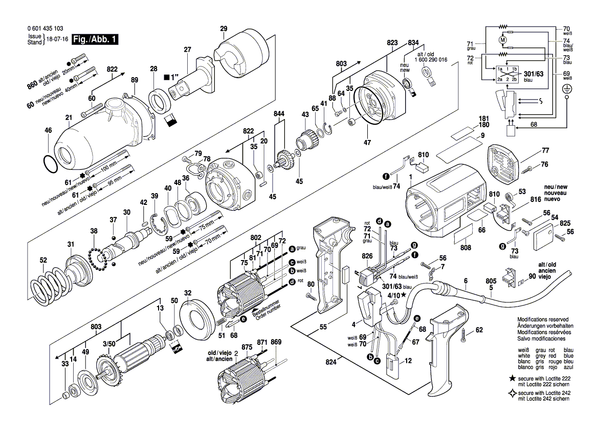 Neues echtes Bosch 1600712027 Schrumpfbares Rohr