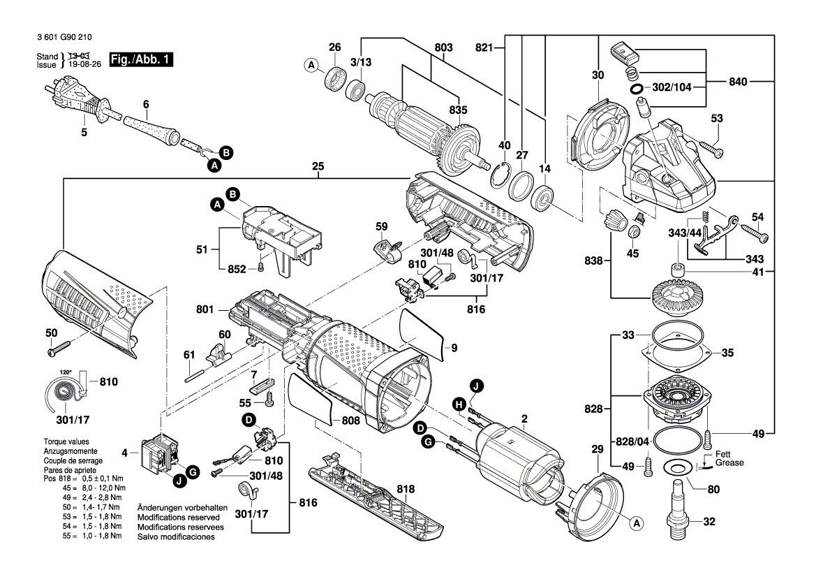 Neuer echter Bosch 1600A01W1Z -Schalterhalter