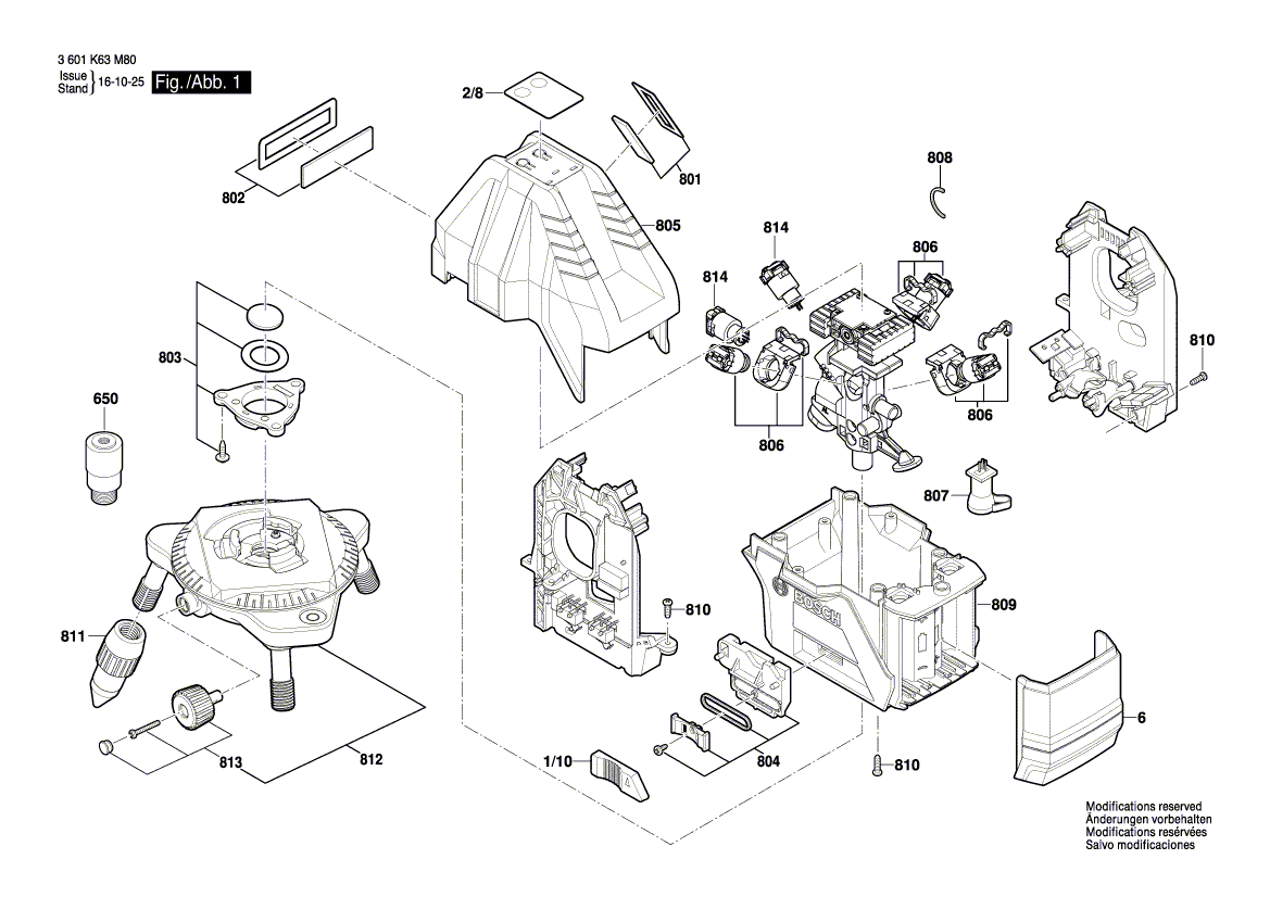 Neue echte Bosch 1618c0101e Housing