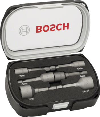 Neue Original Bosch 2608551079 Extra Hart Nutsetter Sets, 6-teilig für Drehwerkzeuge 