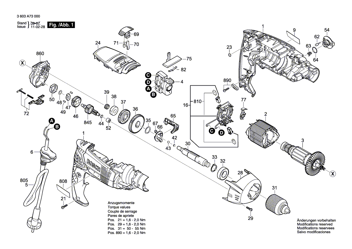 Neuer echter Bosch 2609002949 Pinselhalter