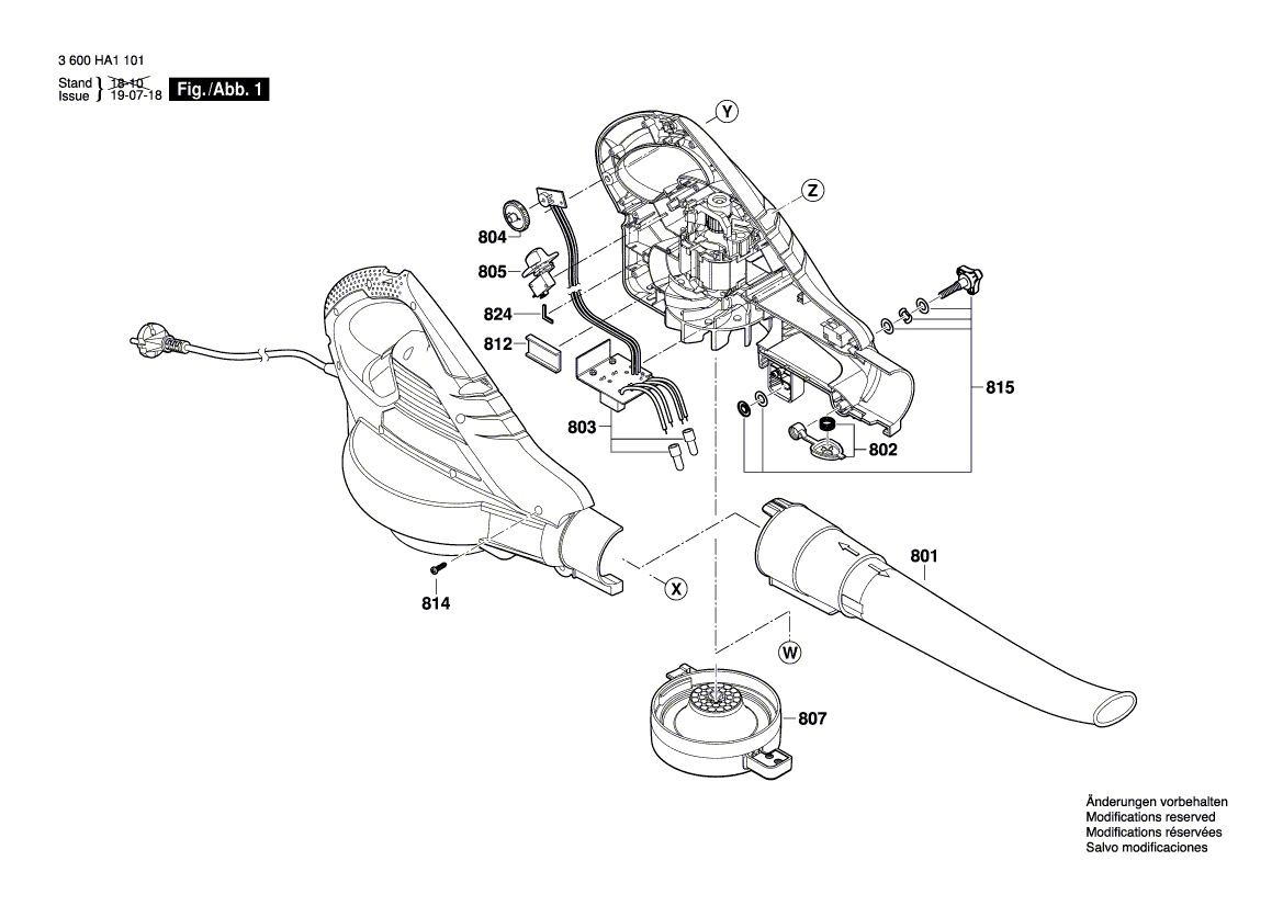 Neue echte Bosch F016F04202 Gebläserohr