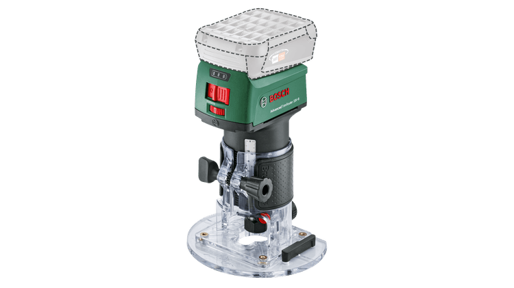 Nieuwe echte Bosch 06039d5000 Trimrouter 18V-8 draadloze router